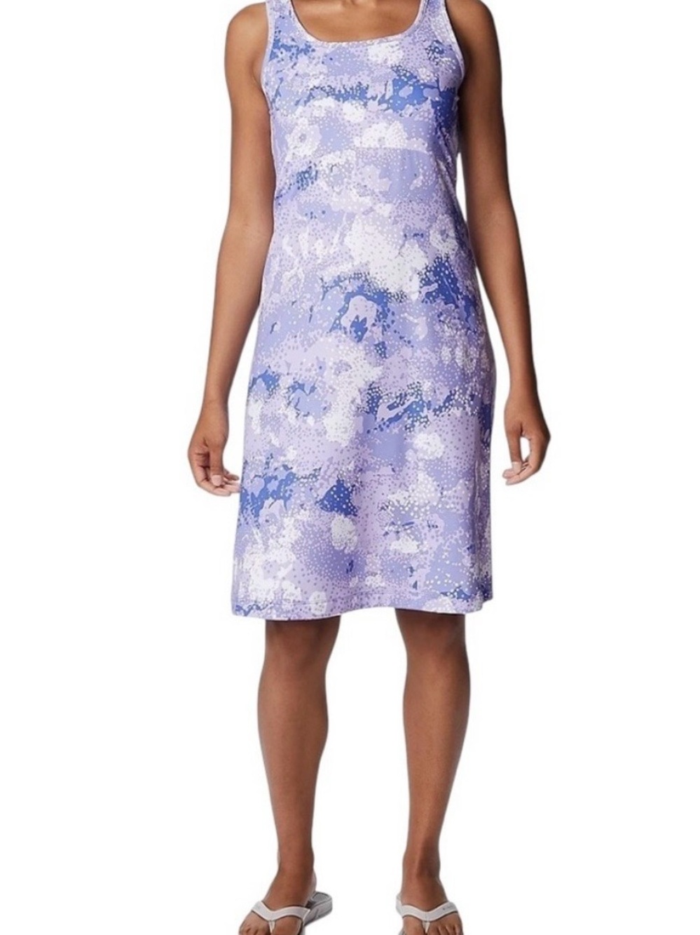 Columbia PFG Freezer III dress in purple & lavender, size XL, like new condition